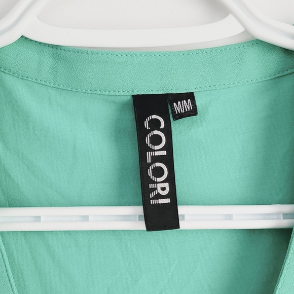 Green Blouse M - Picture 4 of 5